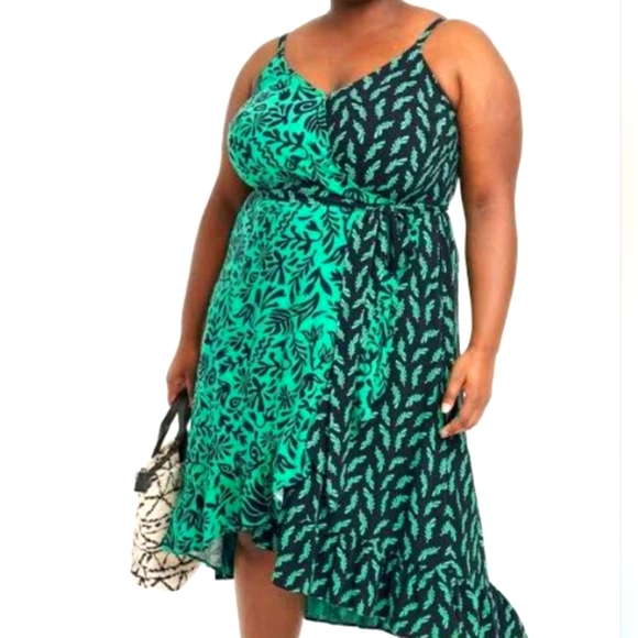 Ava & Viv Dresses & Skirts - Ava & Viv Ruffle Wrap Dress